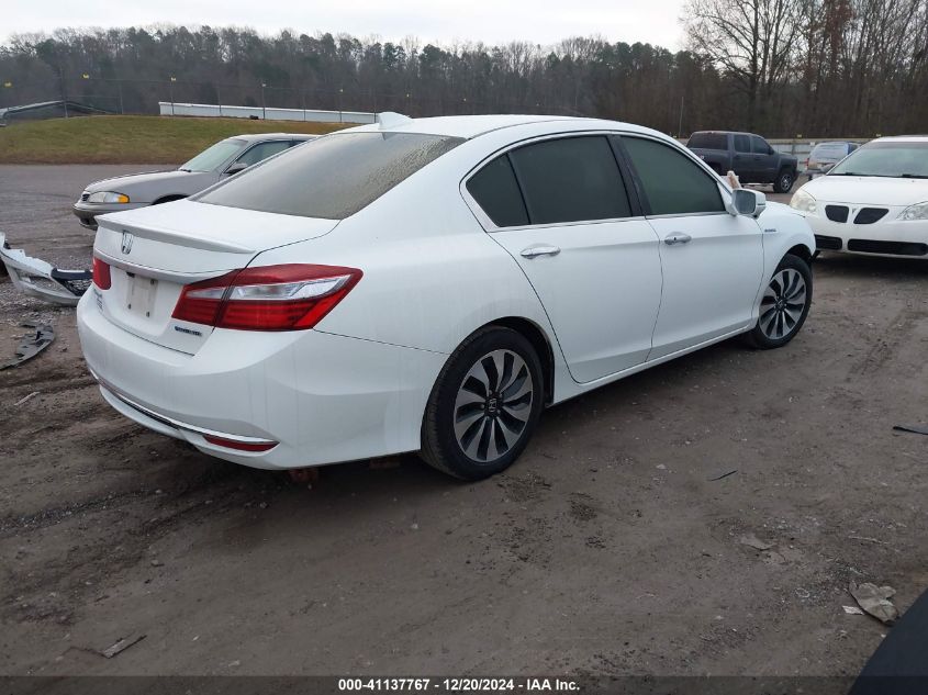 VIN JHMCR6F50HC023943 2017 Honda Accord, Hybrid Ex-L no.4