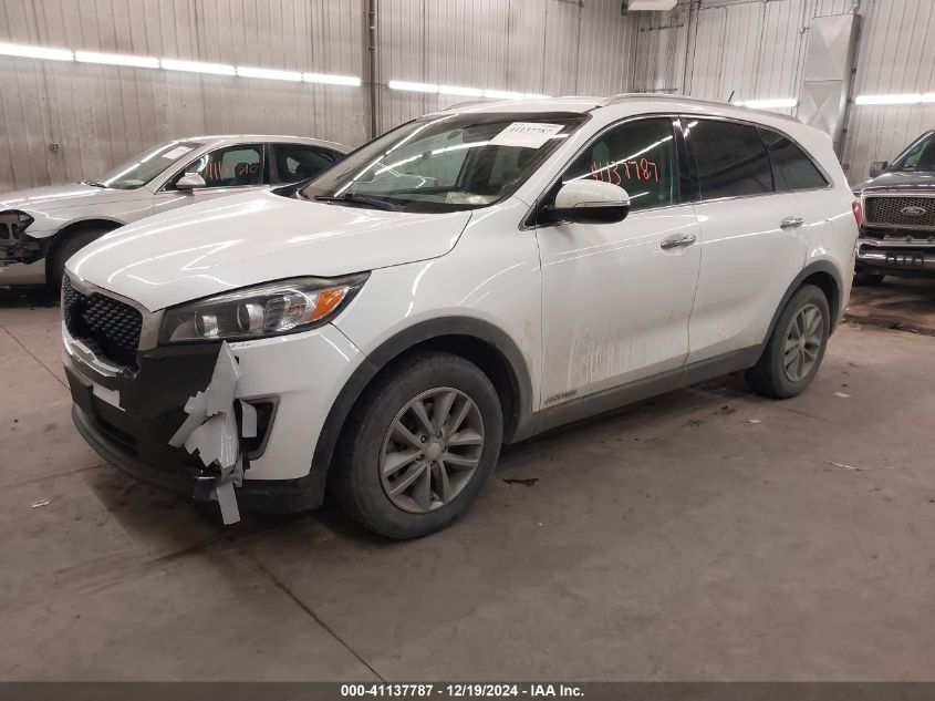 2017 KIA SORENTO 3.3L LX - 5XYPGDA52HG216899