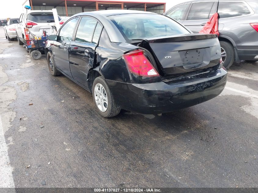 2003 Saturn Ion Ion 2 VIN: 1G8AJ52F13Z132727 Lot: 41137827