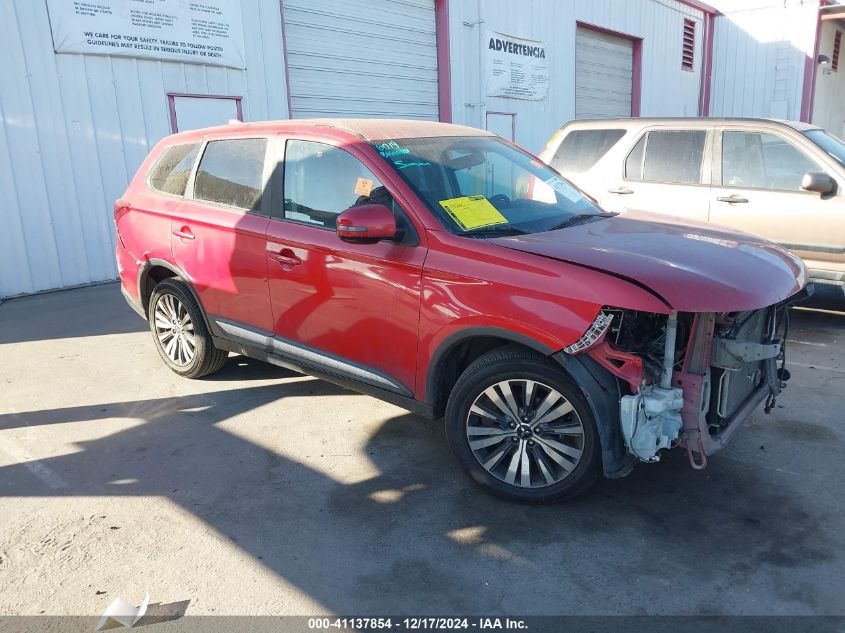 2019 Mitsubishi Outlander Le/Se/Sel VIN: JA4AD3A30KZ042583 Lot: 41137854