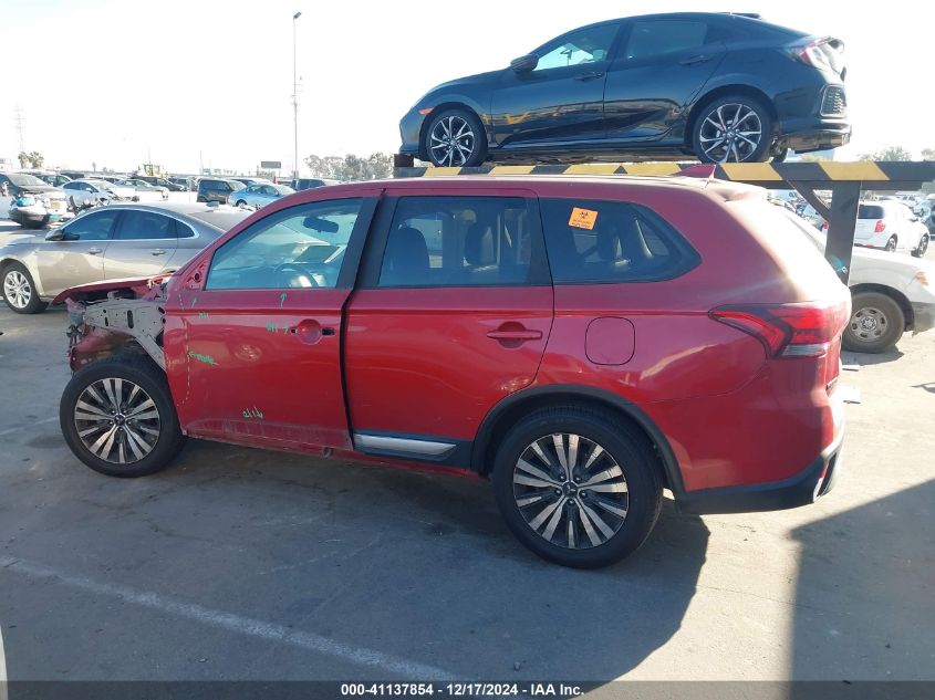 2019 Mitsubishi Outlander Le/Se/Sel VIN: JA4AD3A30KZ042583 Lot: 41137854