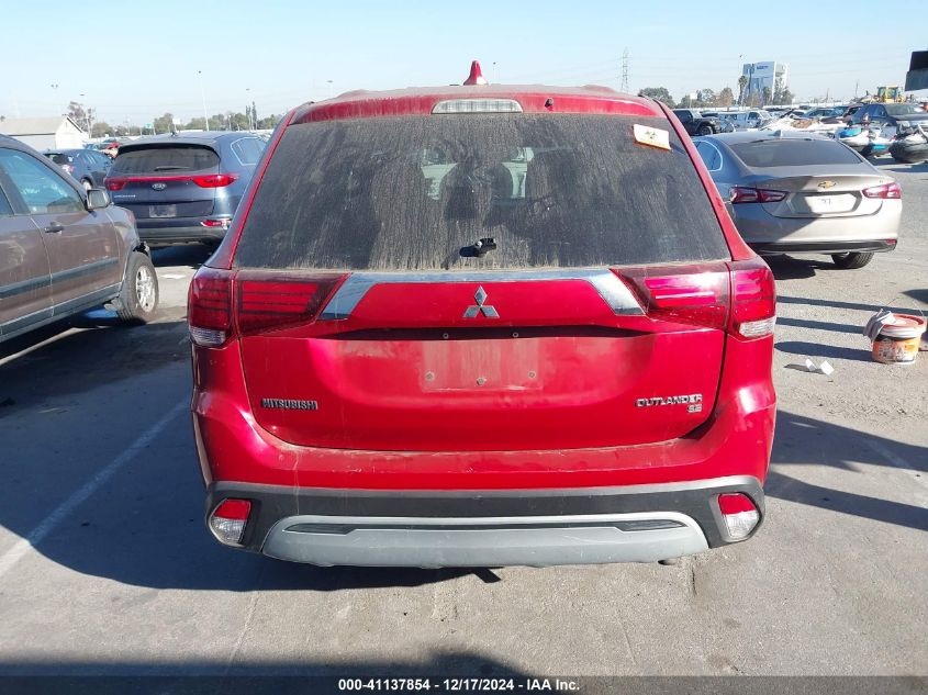 2019 Mitsubishi Outlander Le/Se/Sel VIN: JA4AD3A30KZ042583 Lot: 41137854