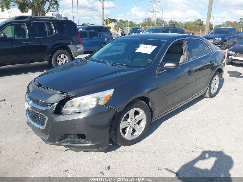 VIN 1G11B5SL6EF294519 2014 Chevrolet Malibu, 1LS no.2