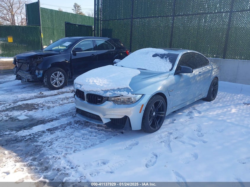Vin: wbs3r9c52fk332297, lot: 41628154, bmw m4 20152