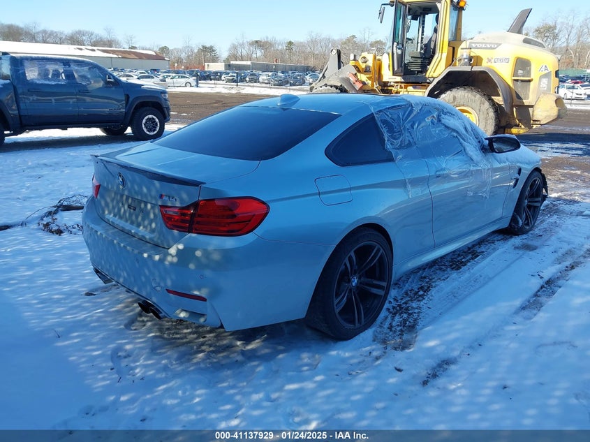 Vin: wbs3r9c52fk332297, lot: 41628154, bmw m4 20154