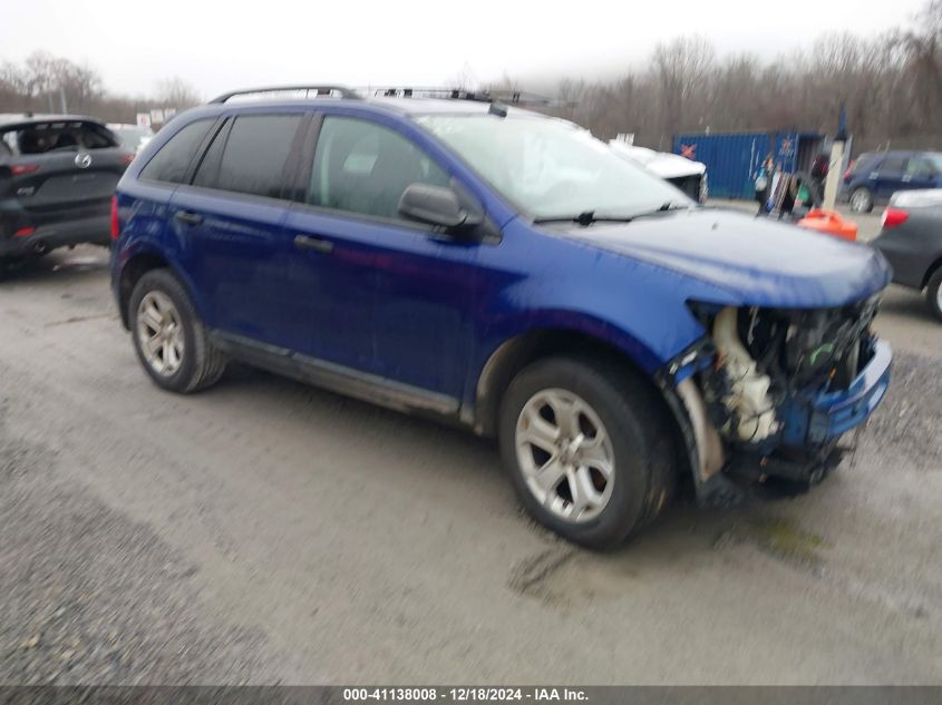 VIN 2FMDK4GCXDBC25240 2013 Ford Edge, SE no.1