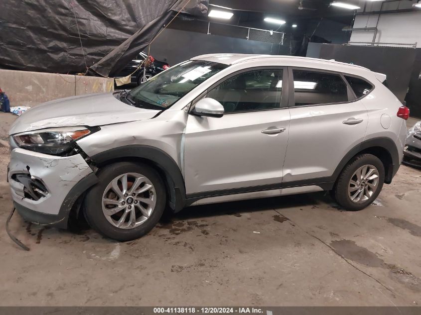 2018 Hyundai Tucson Sel Plus VIN: KM8J3CA42JU603598 Lot: 41138118