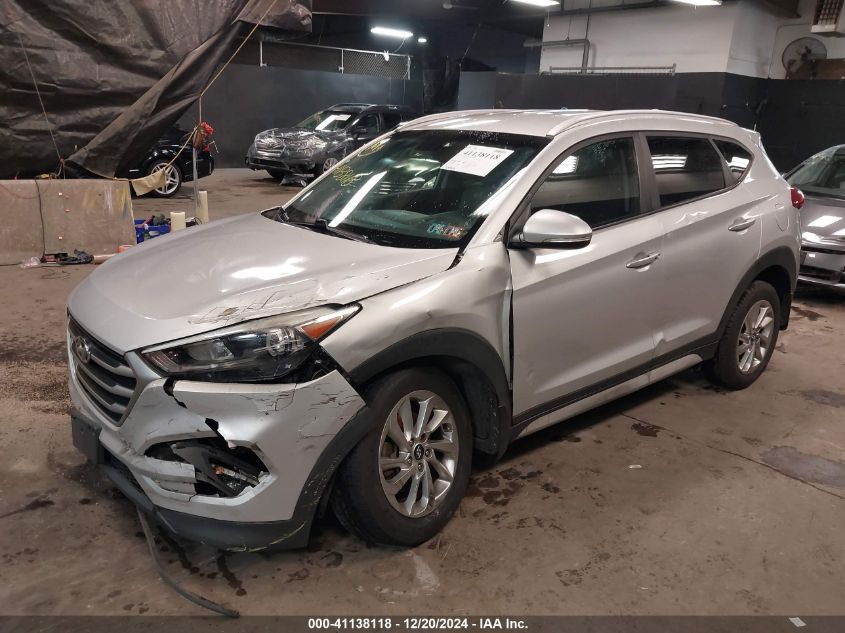 VIN KM8J3CA42JU603598 2018 HYUNDAI TUCSON no.2