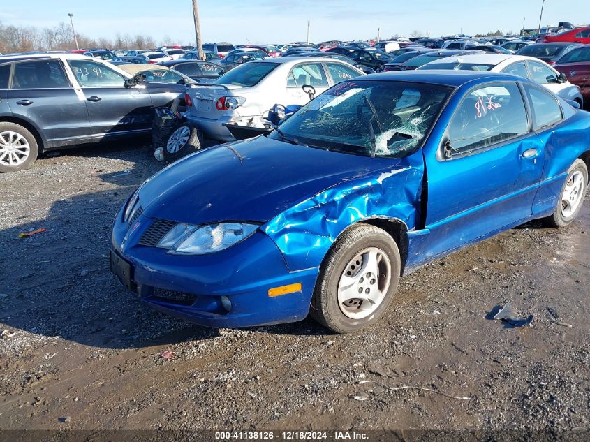 2005 Pontiac Sunfire VIN: 3G2JB12F65S209933 Lot: 41138126