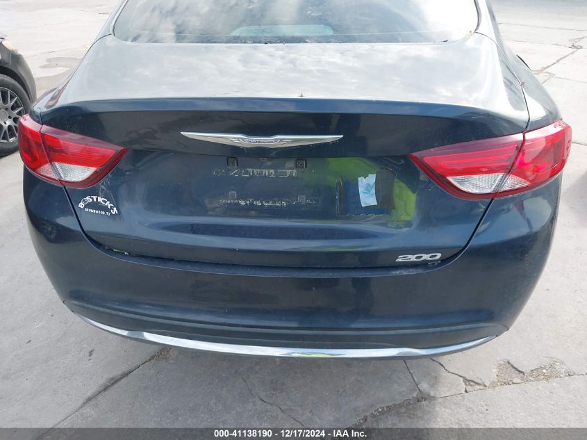 2016 Chrysler 200 Limited VIN: 1C3CCCAB6GN172539 Lot: 41138190