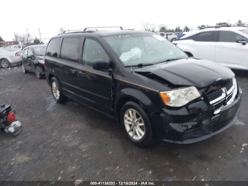 VIN 2C4RDGCG4ER429281 2014 Dodge Grand Caravan, Sxt no.1