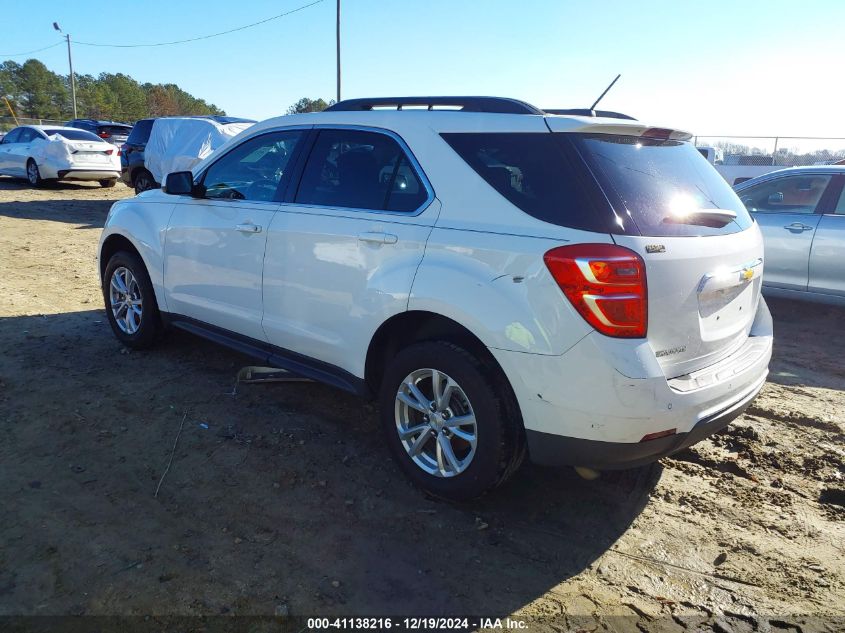 VIN 2GNALCEK6H1500694 2017 CHEVROLET EQUINOX LT