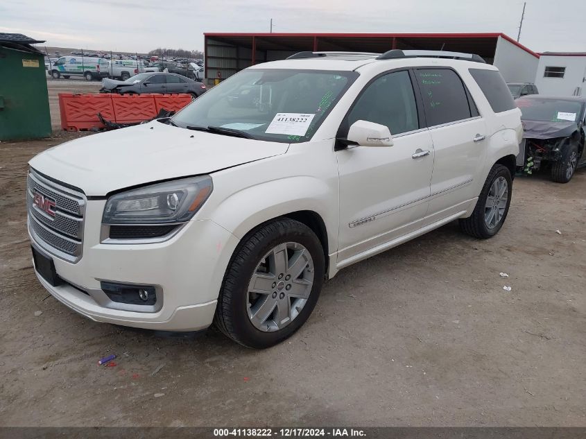 VIN 1GKKVTKD7EJ145439 2014 GMC Acadia, Denali no.2