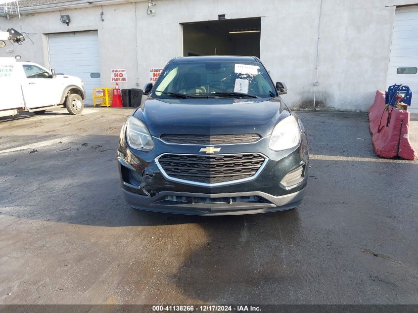 VIN 2GNFLEEK7G6269579 2016 Chevrolet Equinox, LS no.11