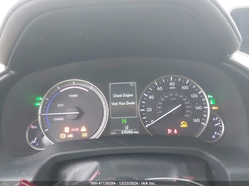 2019 LEXUS RX 450H VIN: 2T2BGMCA0KC034640