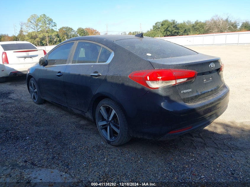 Vin: 3kpfl4a86he086897, lot: 41628517, kia forte ex 20173