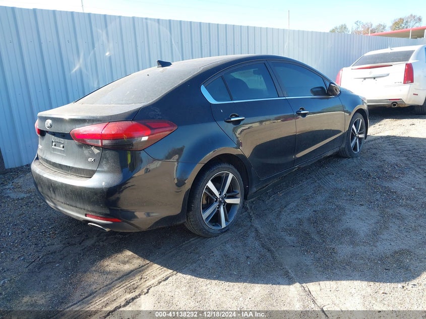 Vin: 3kpfl4a86he086897, lot: 41628517, kia forte ex 20174