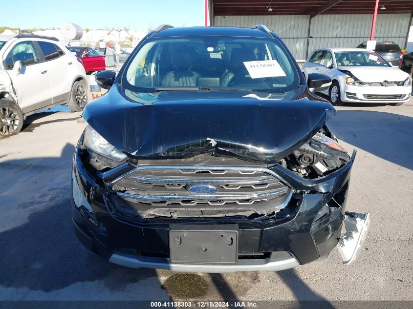 2019 Ford Ecosport Titanium VIN: MAJ3S2KE2KC250617 Lot: 41138303