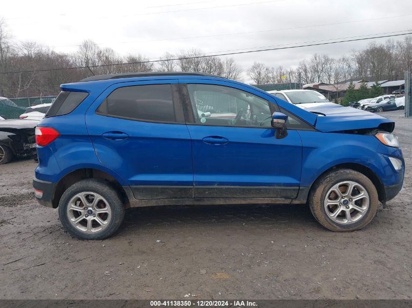 2018 Ford Ecosport Se VIN: MAJ6P1UL8JC229189 Lot: 41138350