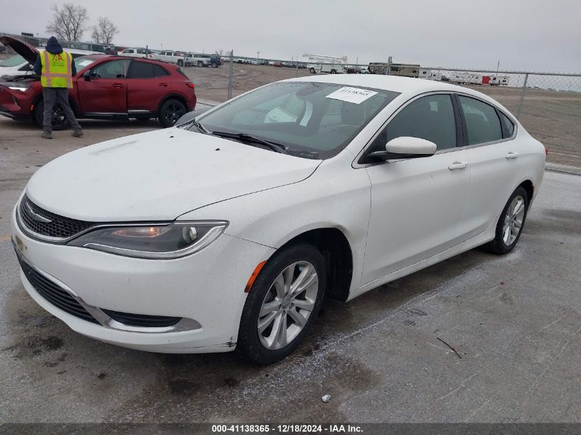 VIN 1C3CCCAB6GN131537 2016 Chrysler 200, Limited no.2