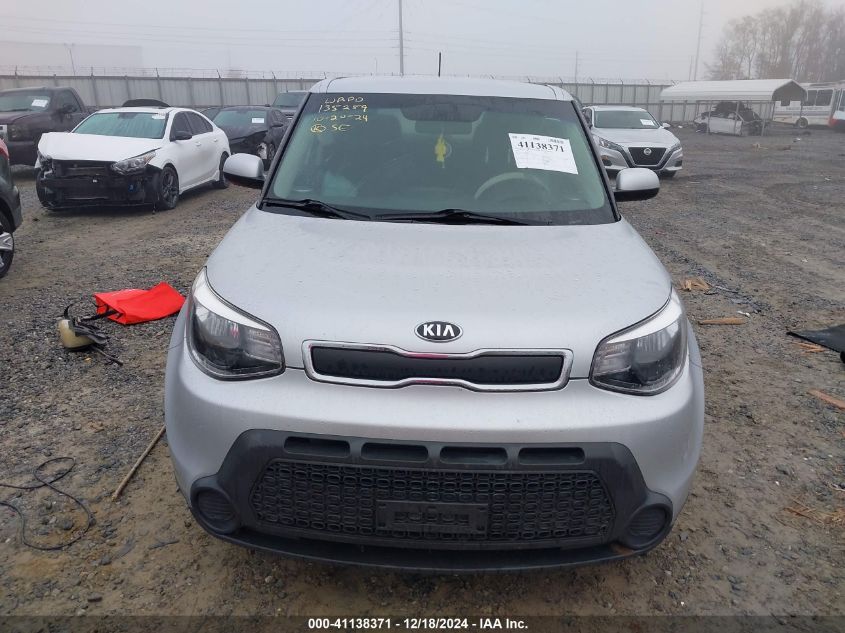 2016 Kia Soul VIN: KNDJN2A24G7875553 Lot: 41138371