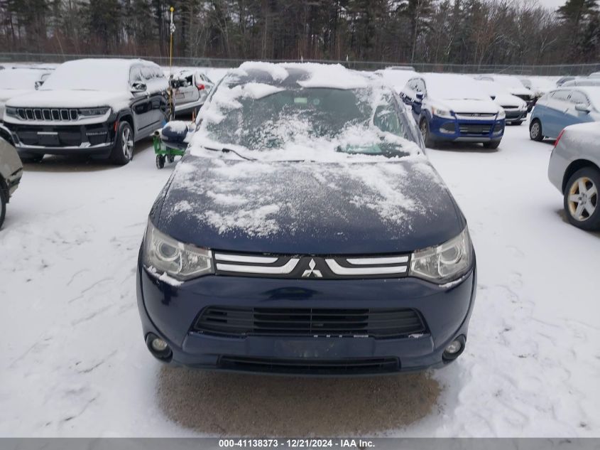 2014 Mitsubishi Outlander Gt VIN: JA4JZ4AX6EZ013832 Lot: 41138373