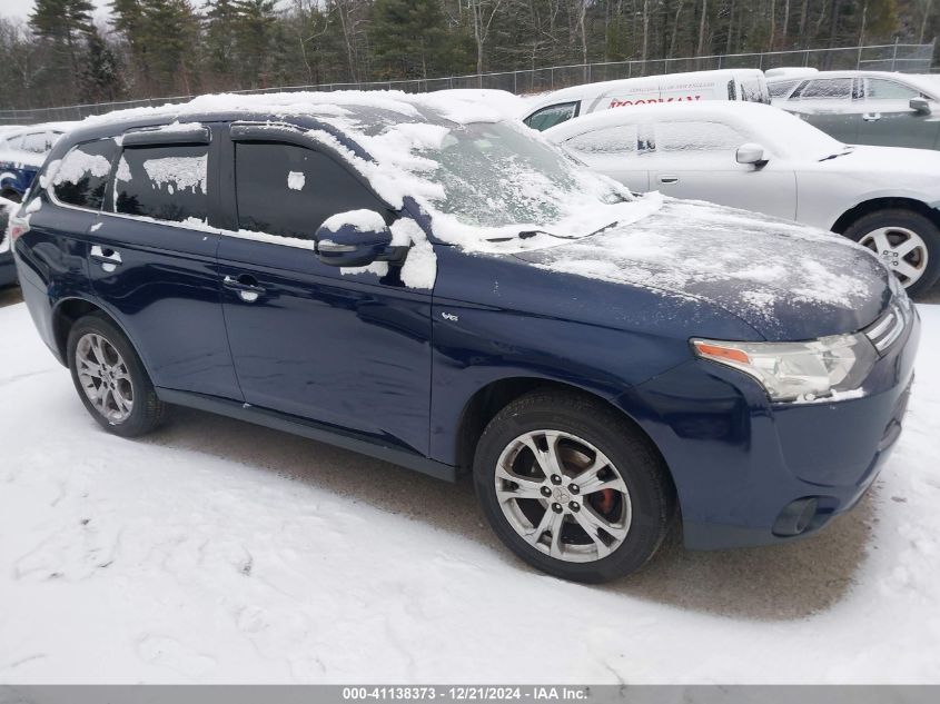 2014 Mitsubishi Outlander Gt VIN: JA4JZ4AX6EZ013832 Lot: 41138373