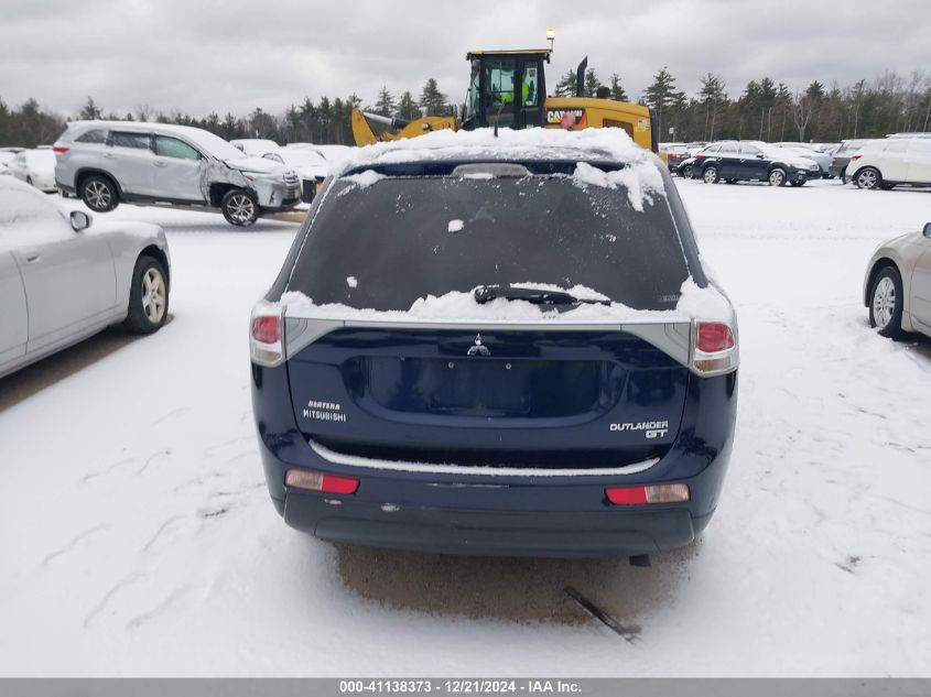 2014 Mitsubishi Outlander Gt VIN: JA4JZ4AX6EZ013832 Lot: 41138373