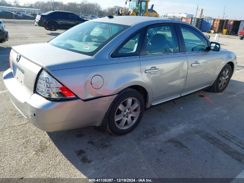 2007 Mercury Montego Luxury VIN: 1MEHM40167G607284 Lot: 41138397