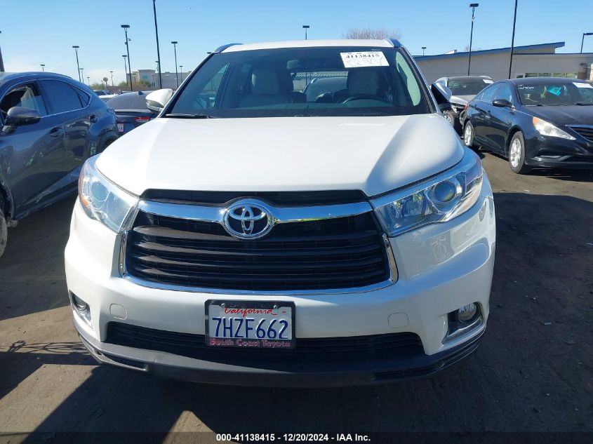 VIN 5TDYKRFH2FS048345 2015 Toyota Highlander, Limit... no.12