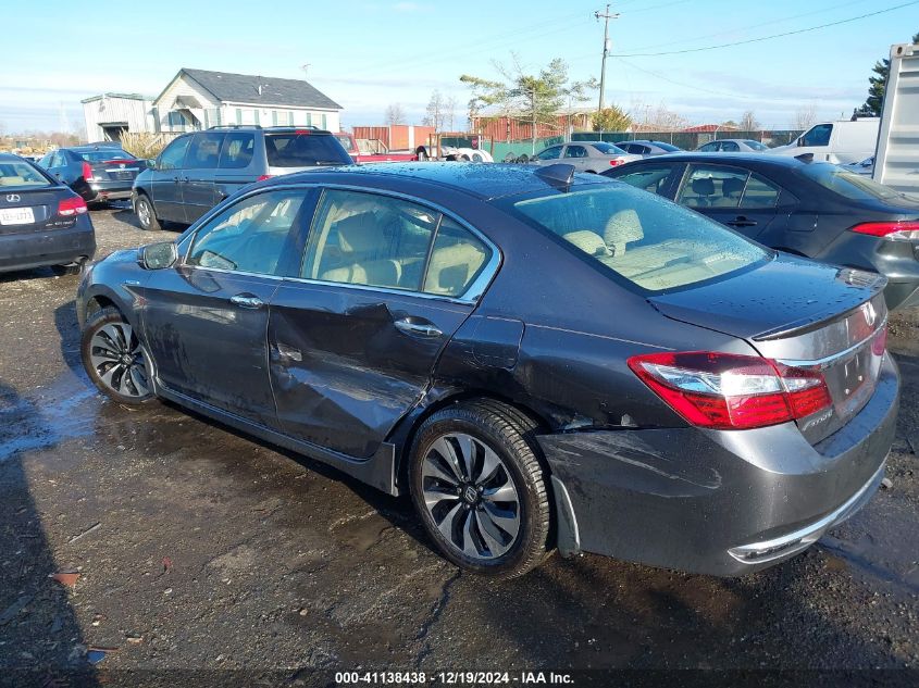 VIN JHMCR6F76HC027870 2017 Honda Accord, Hybrid Tou... no.3