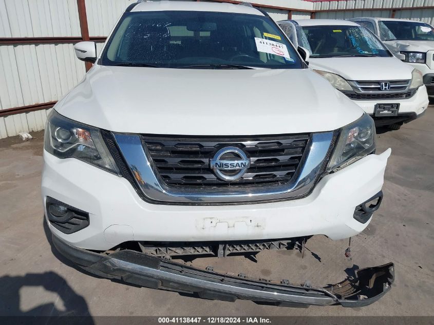 VIN 5N1DR2MN9HC686070 2017 NISSAN PATHFINDER SV