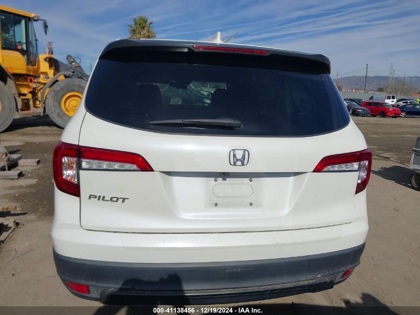 VIN 5FNYF5H13KB022798 2019 HONDA PILOT no.16