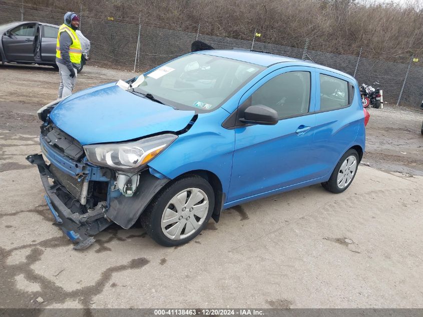 VIN KL8CA6SA9GC610256 2016 Chevrolet Spark, Ls Manual no.2