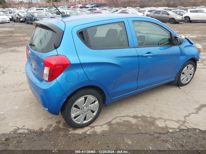 VIN KL8CA6SA9GC610256 2016 Chevrolet Spark, Ls Manual no.4