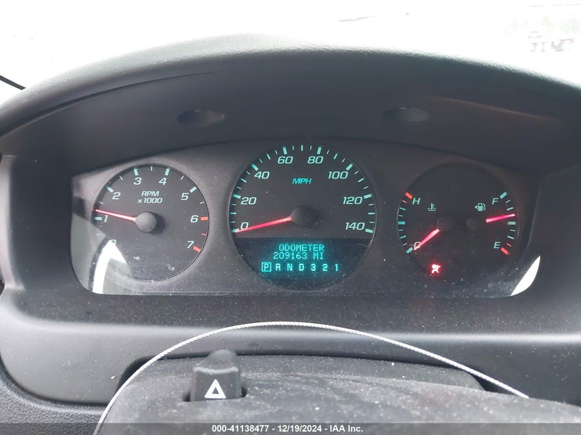 2011 CHEVROLET IMPALA VIN: 2G1WF5EK7B1183347
