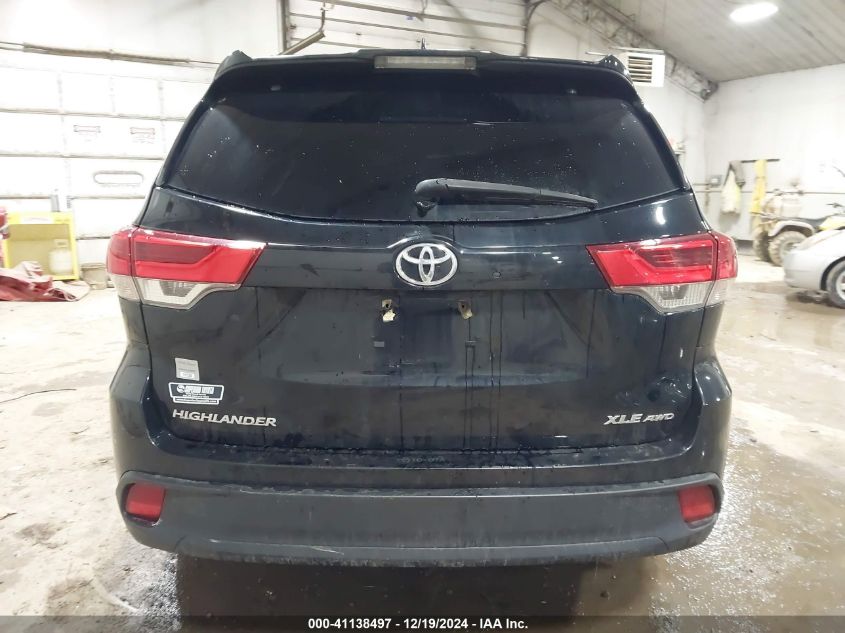 VIN 5TDJZRFH6JS909161 2018 TOYOTA HIGHLANDER no.16