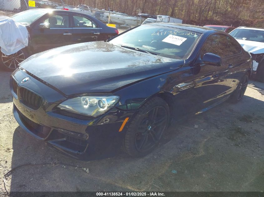 VIN WBAYM1C5XDDZ02624 2013 BMW 6 Series, 650I Xdrive no.2