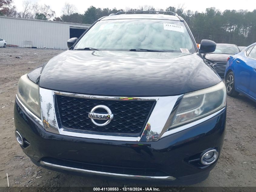 2013 Nissan Pathfinder Sl VIN: 5N1AR2MN5DC653774 Lot: 41138553