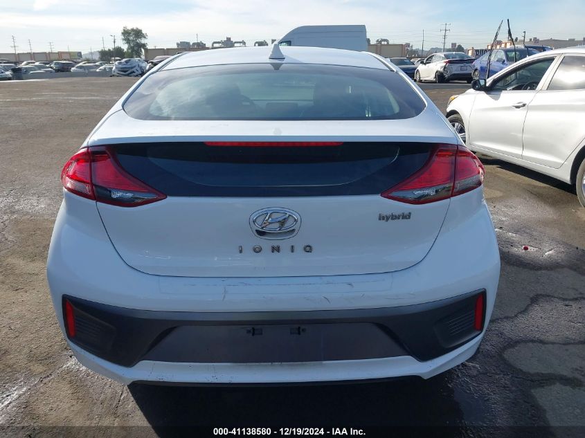 2022 Hyundai Ioniq Hybrid Se VIN: KMHC75LC4NU282733 Lot: 41138580