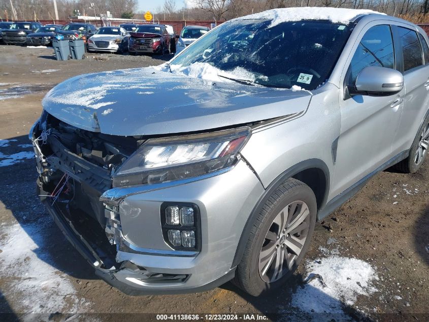 2020 Mitsubishi Outlander Sport Se 2.0 VIN: JA4AP4AU7LU028801 Lot: 41138636