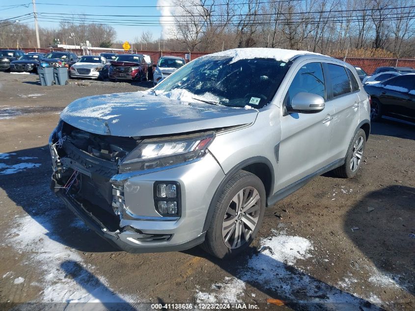 2020 Mitsubishi Outlander Sport Se 2.0 VIN: JA4AP4AU7LU028801 Lot: 41138636