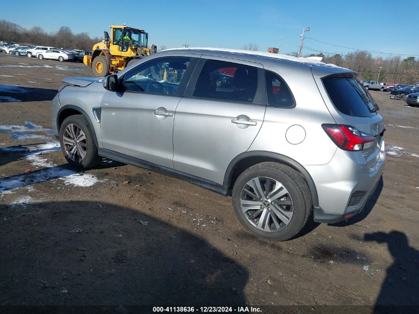 2020 Mitsubishi Outlander Sport Se 2.0 VIN: JA4AP4AU7LU028801 Lot: 41138636