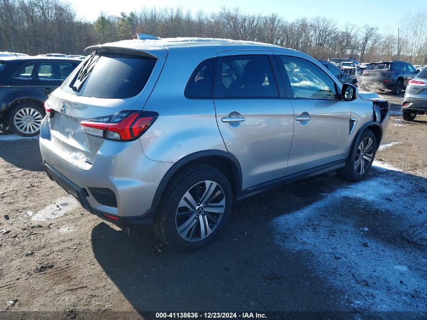 2020 Mitsubishi Outlander Sport Se 2.0 VIN: JA4AP4AU7LU028801 Lot: 41138636