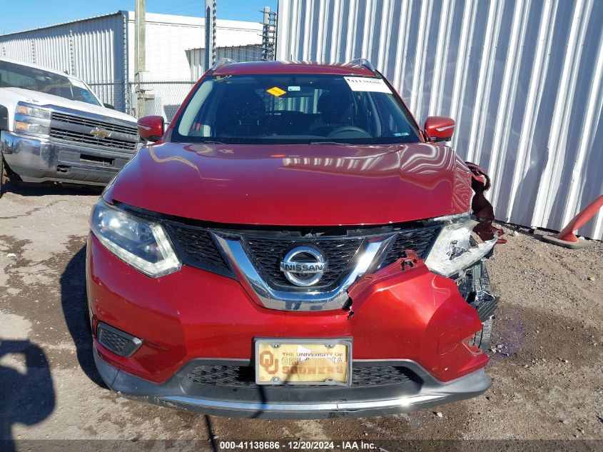 VIN KNMAT2MT6FP562139 2015 Nissan Rogue, SV no.12