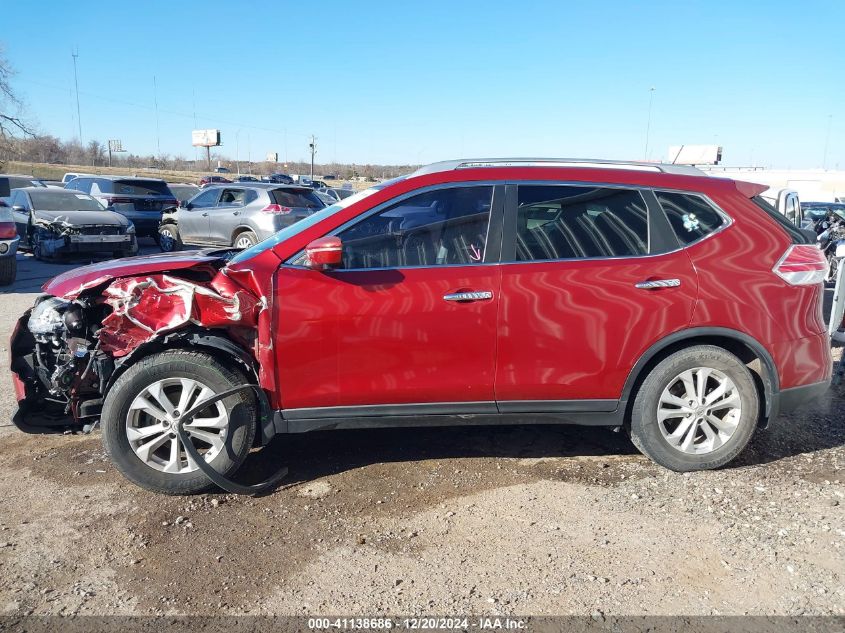 VIN KNMAT2MT6FP562139 2015 Nissan Rogue, SV no.14