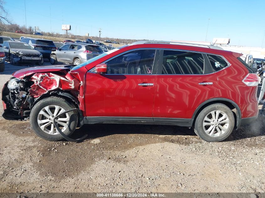 VIN KNMAT2MT6FP562139 2015 Nissan Rogue, SV no.3