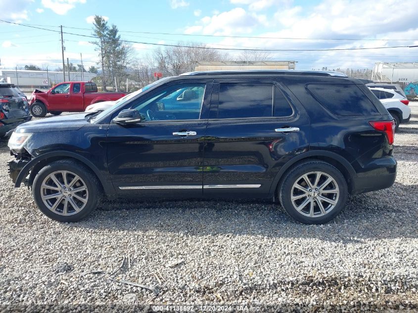 2016 Ford Explorer Limited VIN: 1FM5K7F8XGGC07062 Lot: 41138692