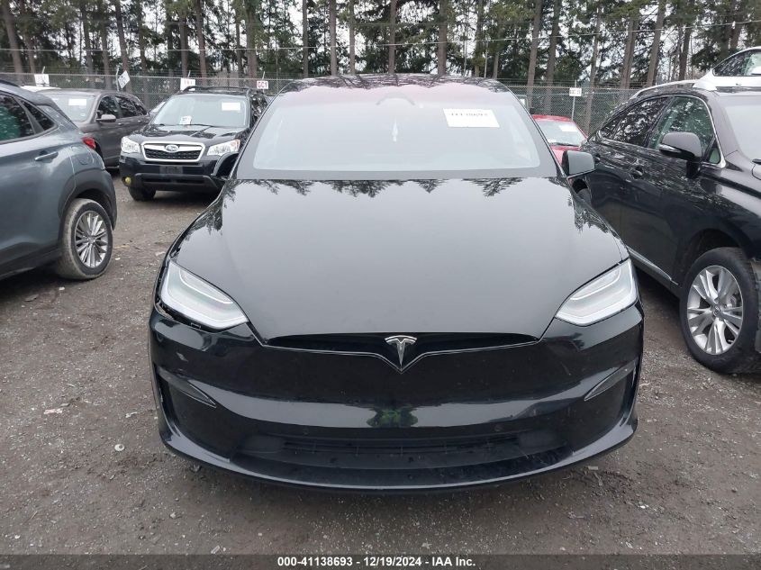 2023 Tesla Model X Dual Motor All-Wheel Drive/Standard Range VIN: 7SAXCBE5XPF378315 Lot: 41138693