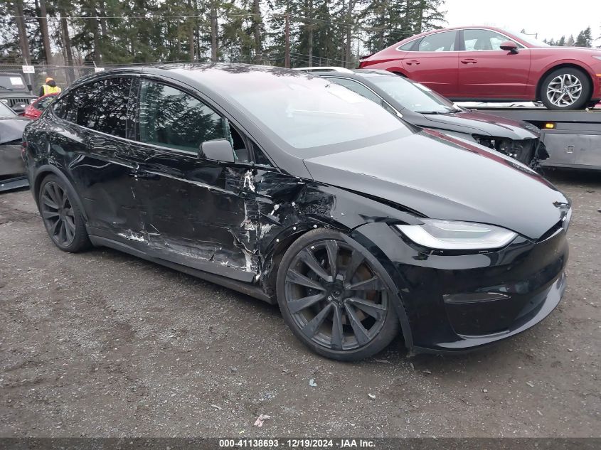 2023 Tesla Model X Dual Motor All-Wheel Drive/Standard Range VIN: 7SAXCBE5XPF378315 Lot: 41138693